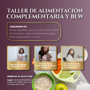 Taller: Alimentación Complementaria y BLW